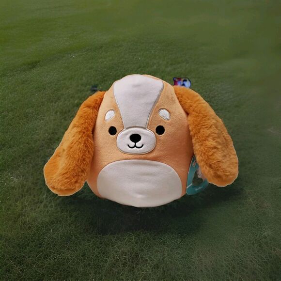 SQUISHMALLOWS 8" YSABEL RARE w/fuzzy ears Terrier Dog New W Tags - Picture 1 of 4